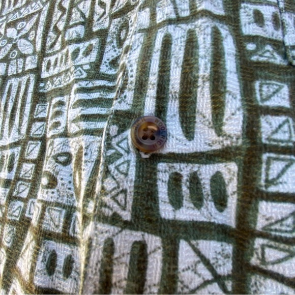 Vintage Woolrich Button Down Shirt Ss size L Xl - Picture 10 of 11